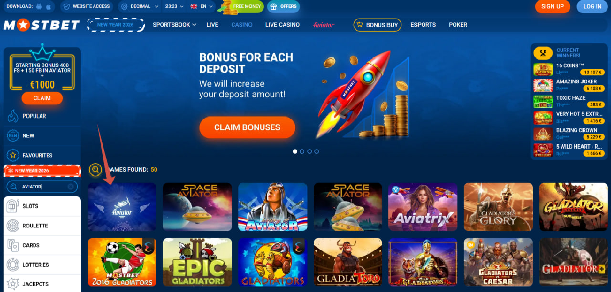 Where to play Aviator game today in online casinos Where to play Aviator game today in online casinos